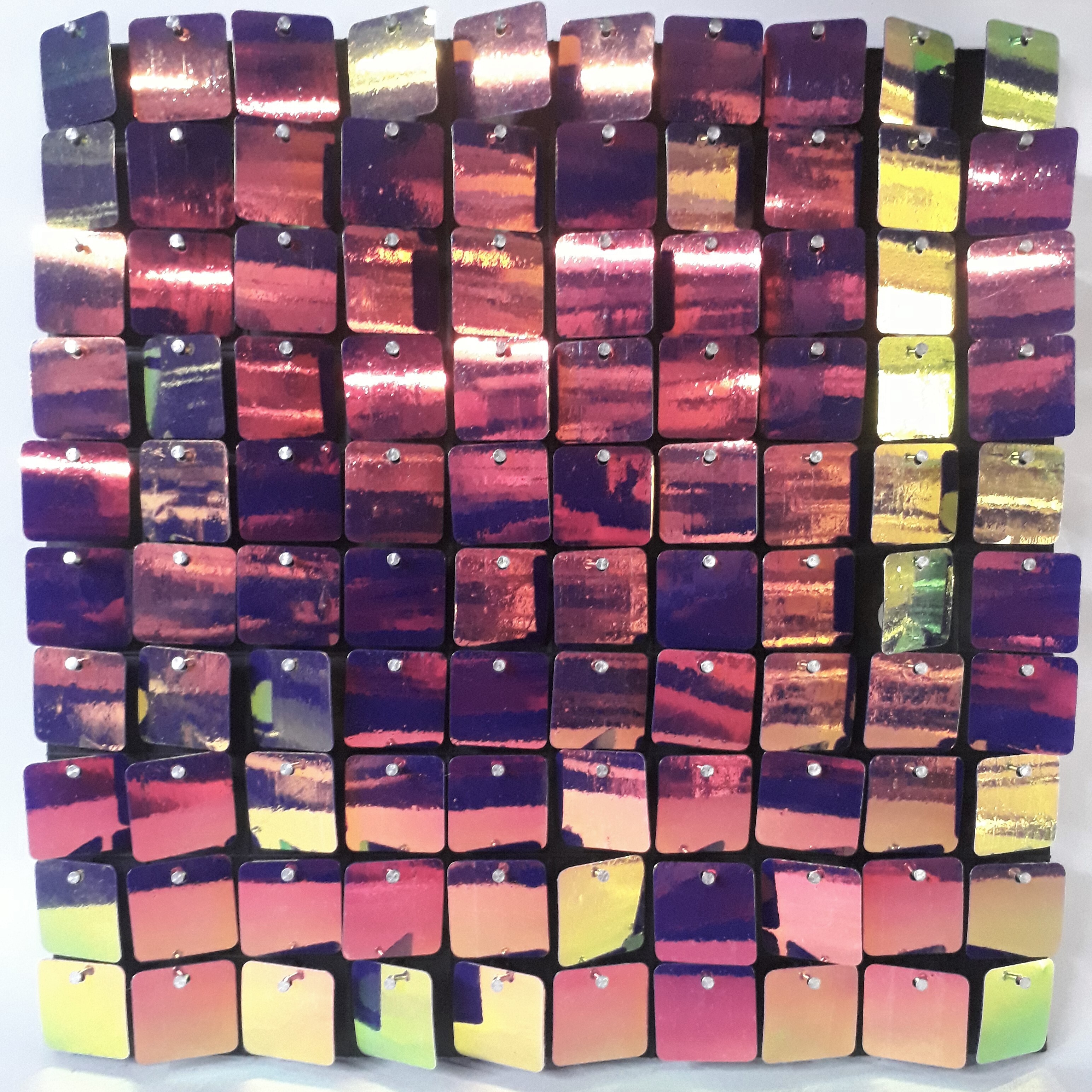 Crystal Sequins Panel With Outdoor Sequins And Connector Clips