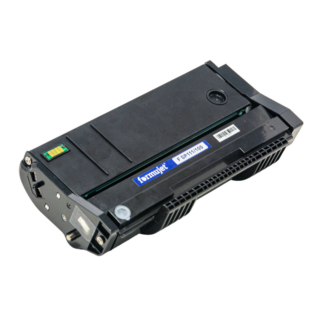 Formujet F100 Premium Toner Cartridge - 100% Compatible | Crisp & Clear Black Prints, High Quality, Reliable For Ricoh Sp 100/sp 111
