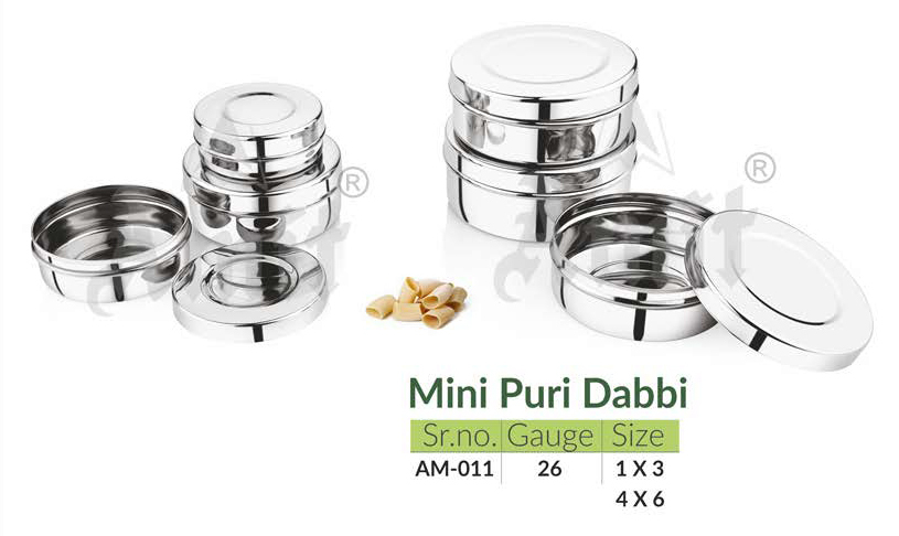 Stainless Steel Chapati Box