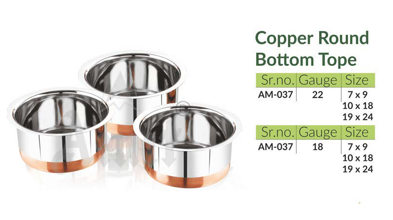 Stainless Steel Induction Tope - Color: Silver