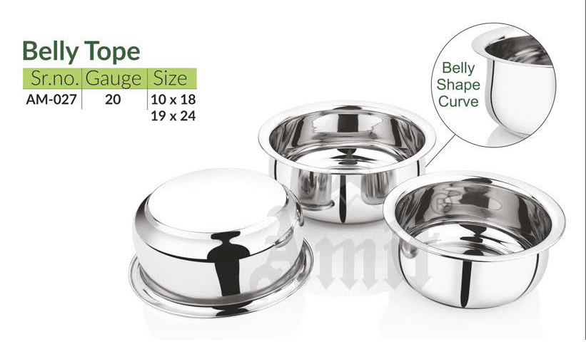 Stainless Steel Induction Tope - Color: Silver