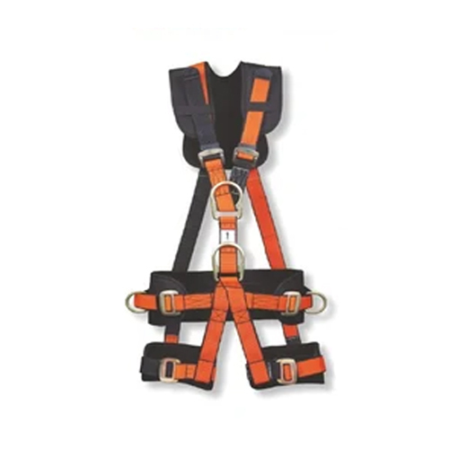 Industrial Safety Harness Belt - Color: Black