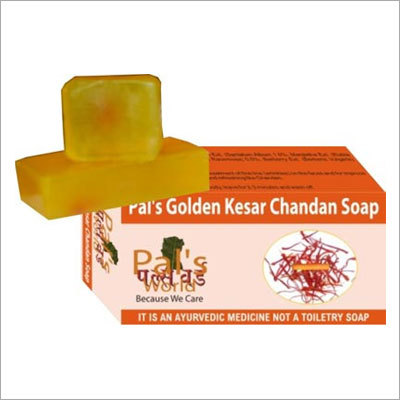 गोल्डन केसर चंदन साबुन