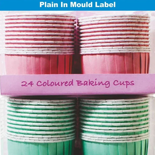 In Mould Labels To Print Plastic Products - Printed Bopp Film, Custom Size & Shape, Multi Color | Durable, Cost-effective & Attractive Finish