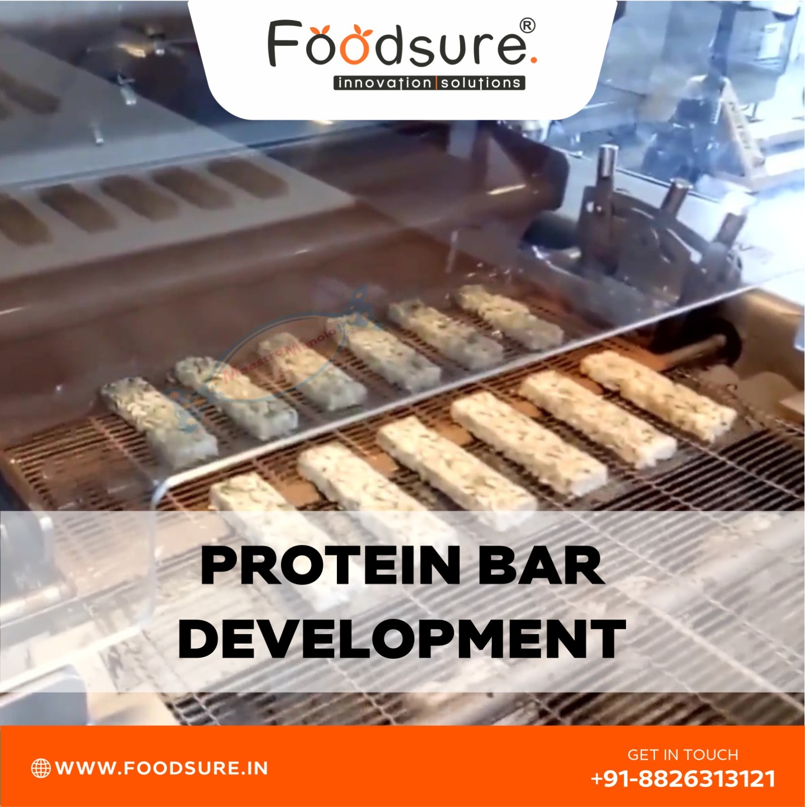 Protein Bar Making Machine - Capacity: Upto 500 Kg Kg/hr