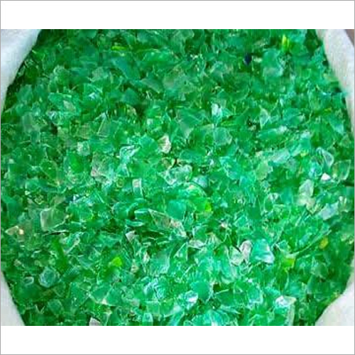 Green RPET Flakes - Recycled Polyethylene Terephthalate, Green Color | Eco-Friendly Alternative, Reduces Landfill Waste, Sustainable Resource