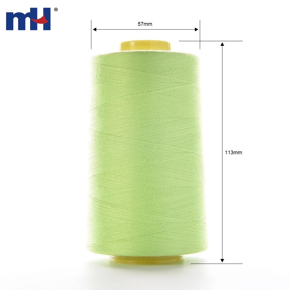 Spun Polyester Sewing Thread - 60s/3, 100% Eco-friendly, 800 Dye Colors With Anti-piling And Low Shrinkage
