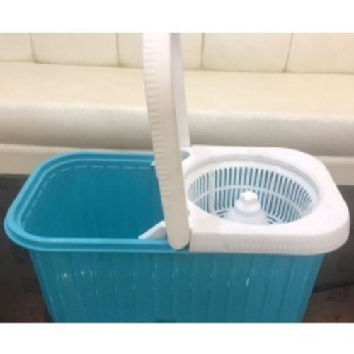 Mop Bucket Plastic Square - Blue | Versatile For Home And Floor Use, Durable Plastic Construction Designed For Easy Cleaning