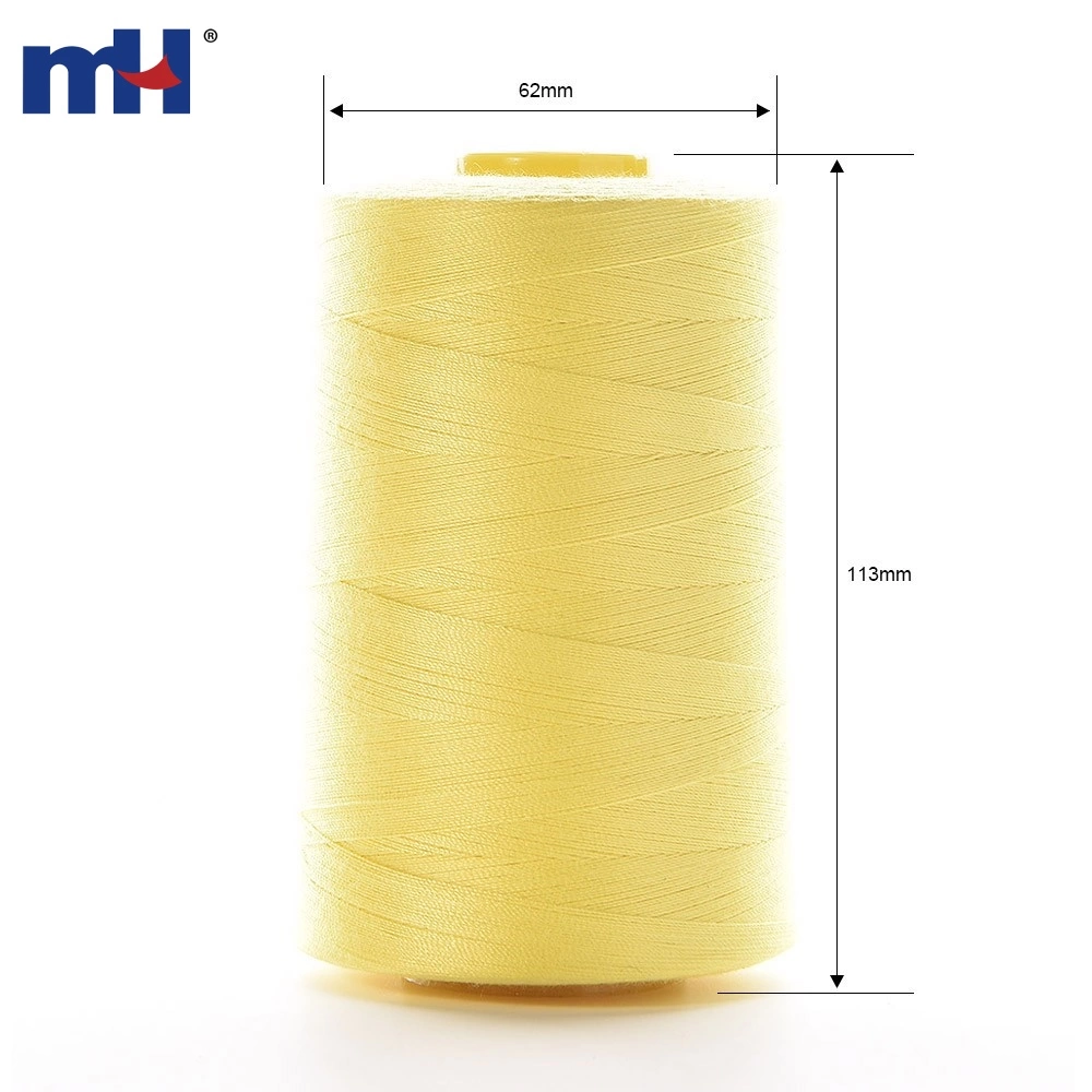Anti-piling 20s/3 100% Polyester Sewing Thread Overlocking Sewing Thread 2000yds No Stock