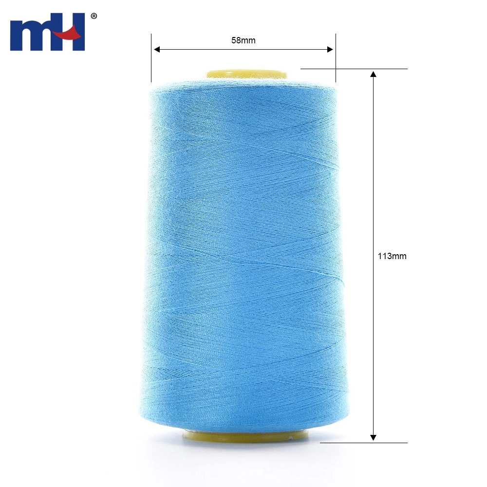 Anti-piling Sewing Thread 30s/2 Spun Polyester Sewing Thread 4000yds No Stock