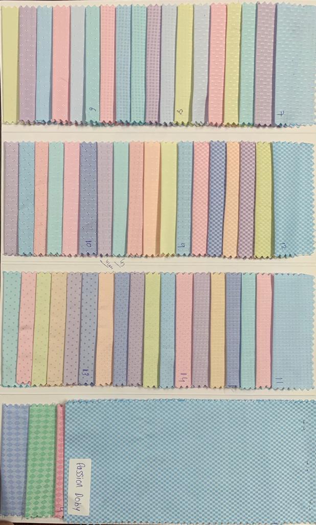 Passion Dobby Fabric - Knitted Material All Season Versatility | Available In All Colors And Ideal For Diverse Applications