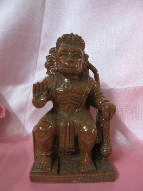 रेत के पत्थर का हनुमान मूर्ति