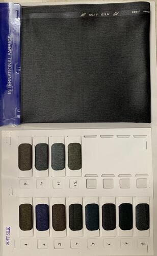 ऑल कलर सॉफ्ट सिल्क सूटिंग फ़ैब्रिक