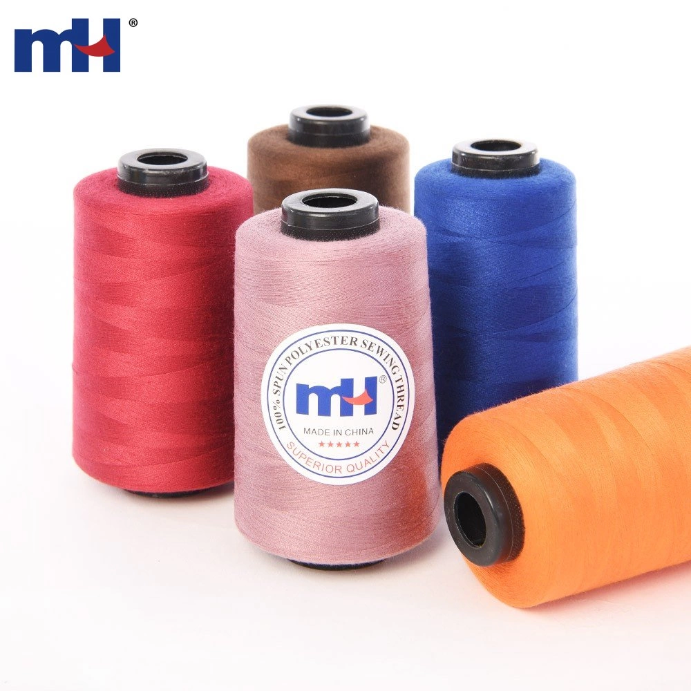 Spun Polyester Sewing Thread - 100% Polyester, Yarn Count 40s/2, 5000m Length, Available In 800 Colors | Anti-piling, Eco-friendly, High Tenacity, Low Shrinkage, Washable