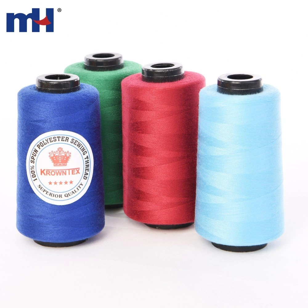 Spun Polyester Sewing Thread - 100% Polyester, Yarn Count 40s/2, 5000m Length, Available In 800 Colors | Anti-piling, Eco-friendly, High Tenacity, Low Shrinkage, Washable