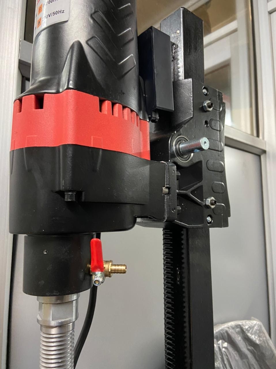 Electric Core Drill - 2800w Power, 840rpm No-load Speed | Compact Design, Automatic Operation, Friction Clutch, Overload Protection, High-strength Gear, Max Bit Diameter 200mm