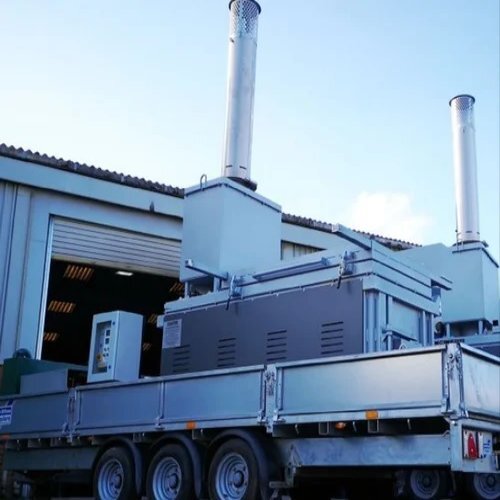 Steel Mobile Waste Incinerator