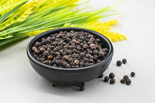 काली मिर्च ग्रेड: खाना