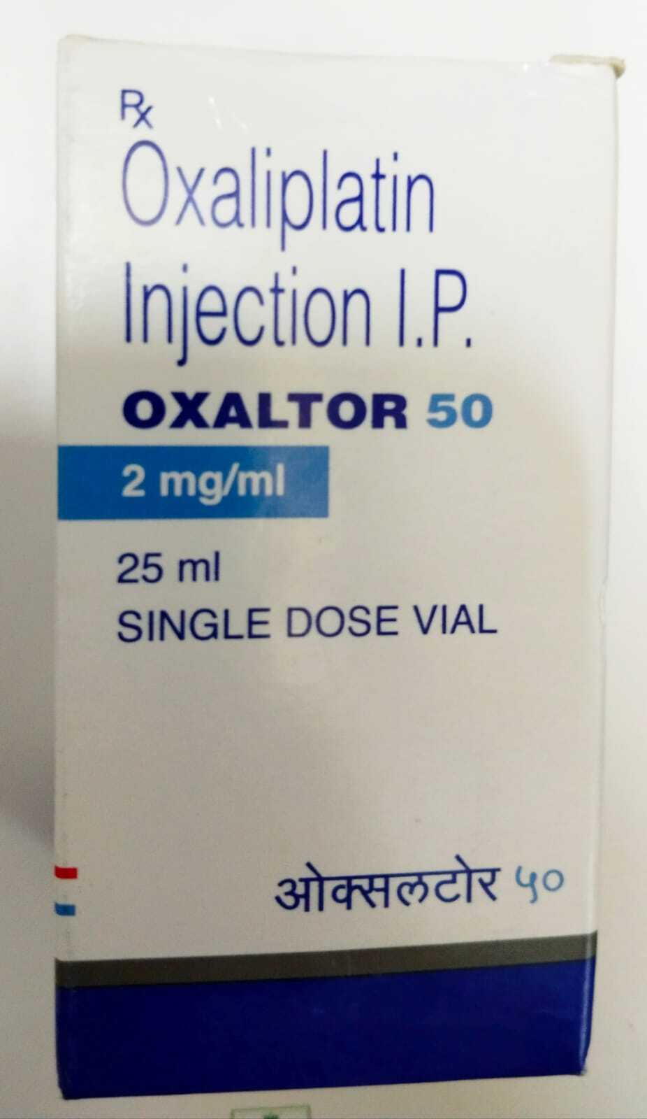 Oxaltor 50mg Injection - Effective Cancer Treatment For Colon And Rectal Cancers | Reduces Cancer Cell Growth, Requires Qualified Medical Administration, Regular Blood Monitoring Recommended, Potential Side Effects Include Nausea And Fatigue, Shelf Life: 3 Years