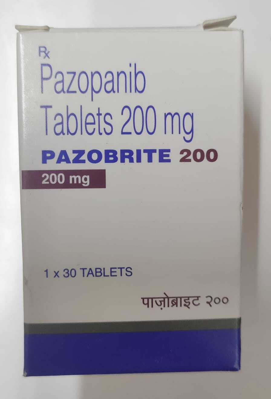 Pazobrite 200 Mg Shelf Life: 3 Years