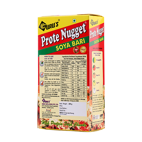 Prote Nugget Grade: Food Grade