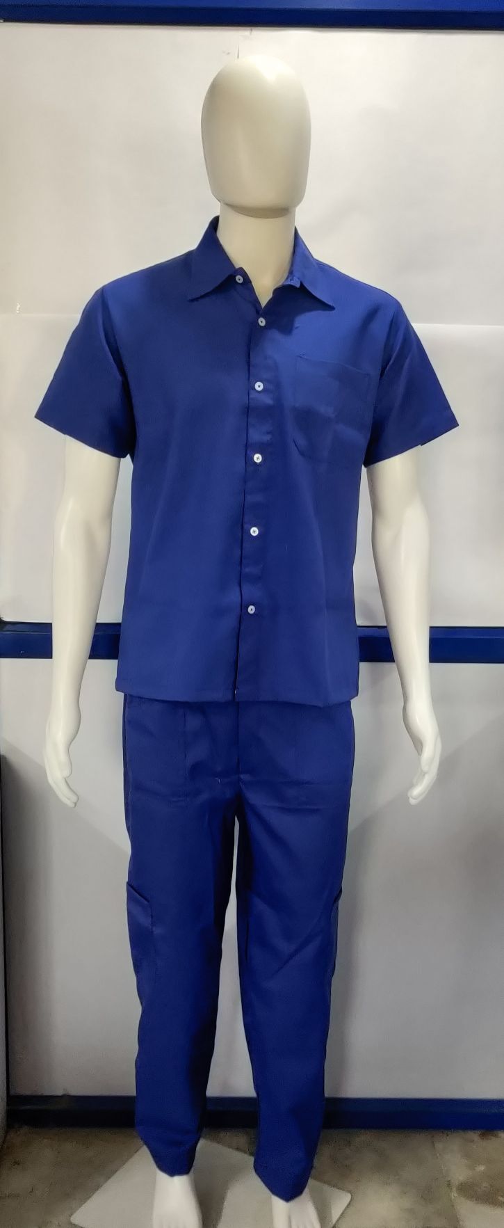 Industrial Workers Uniform - Color: Blue