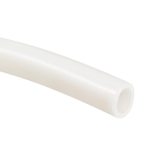 Silicon Rubber Hose Pipe - Various Sizes, Industrial Grade White Round Rubber Design