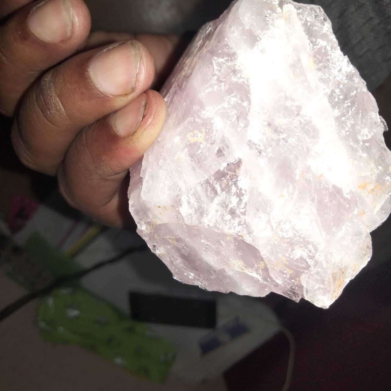 Baby Pink Rose Quartz Stone Slab