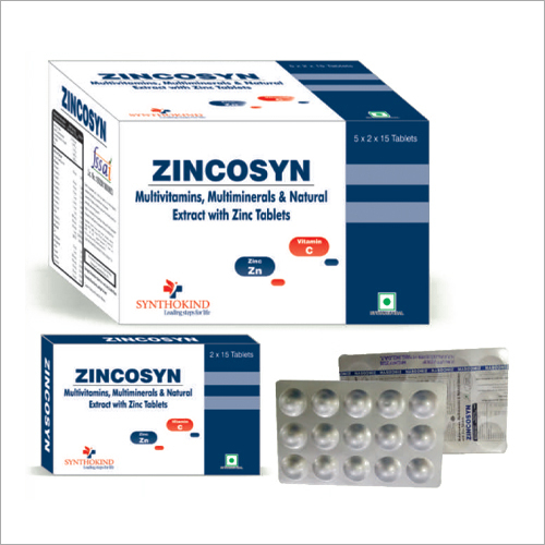 Multivitamins Multiminerals Natural Extract With Zinc Tablets Dosage Form: Capsule