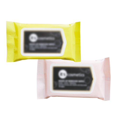 Makeup Remover Cleansing Wipes - 45gsm Spunlace, 15x20cm | Gentle, Hydrating, Fragrance-Free, Deep Cleansing for Sensitive and Oily Skin