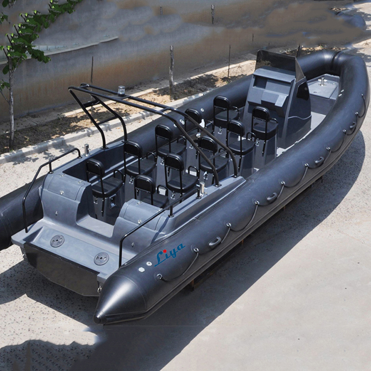 Liya 27ft Inflatable Cabin Boat With Out Motor For Sale Capacity: 1700 Kg/hr