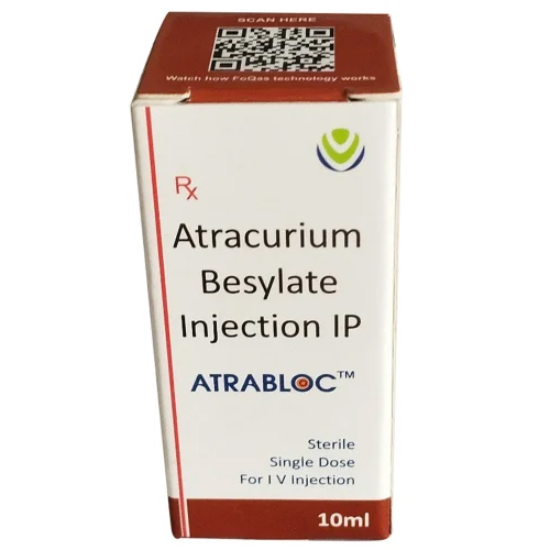 तरल 10Ml एट्राक्यूरियम बेसिलेट इंजेक्शन आईपी