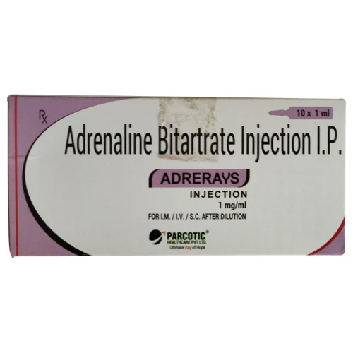 तरल एड्रेनालाईन बिटार्ट्रेट इंजेक्शन आईपी