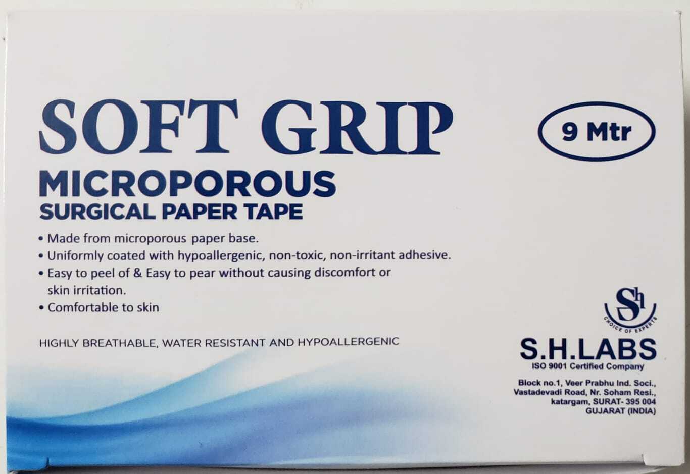 White Soft Grip Paper Tape