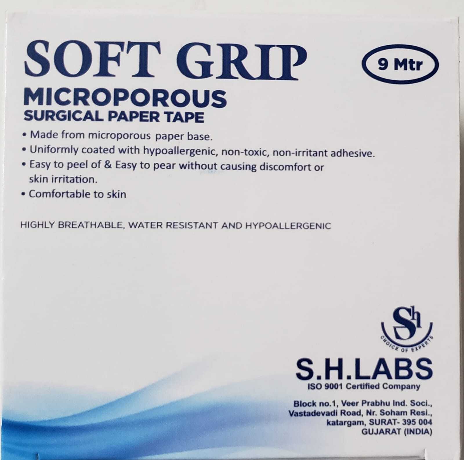 White Soft Grip Paper Tape