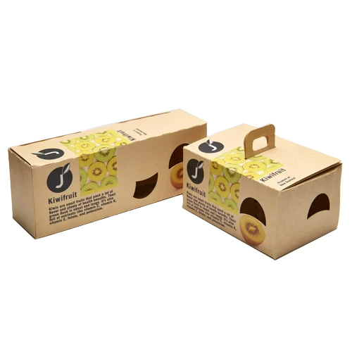 पेपर फ्रूट एंड वेजिटेबल पैकेजिंग बॉक्स