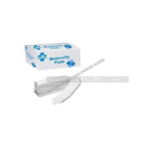 व्हाइट डिस्पोजेबल मैटरनिटी पैड