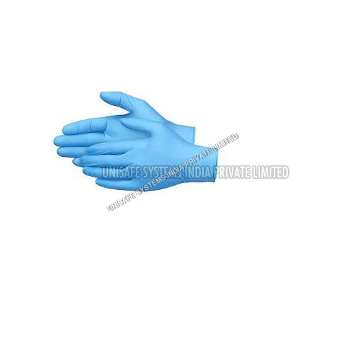 Disposable Nitrile Gloves - Nitrile Material, Various Sizes Available | Blue For Hospital Use