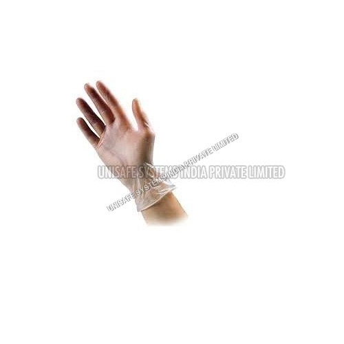 Disposable Vinyl Gloves - Color: White