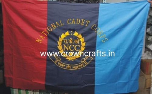 Aluminium Embroidery Ncc Flag And T Flag