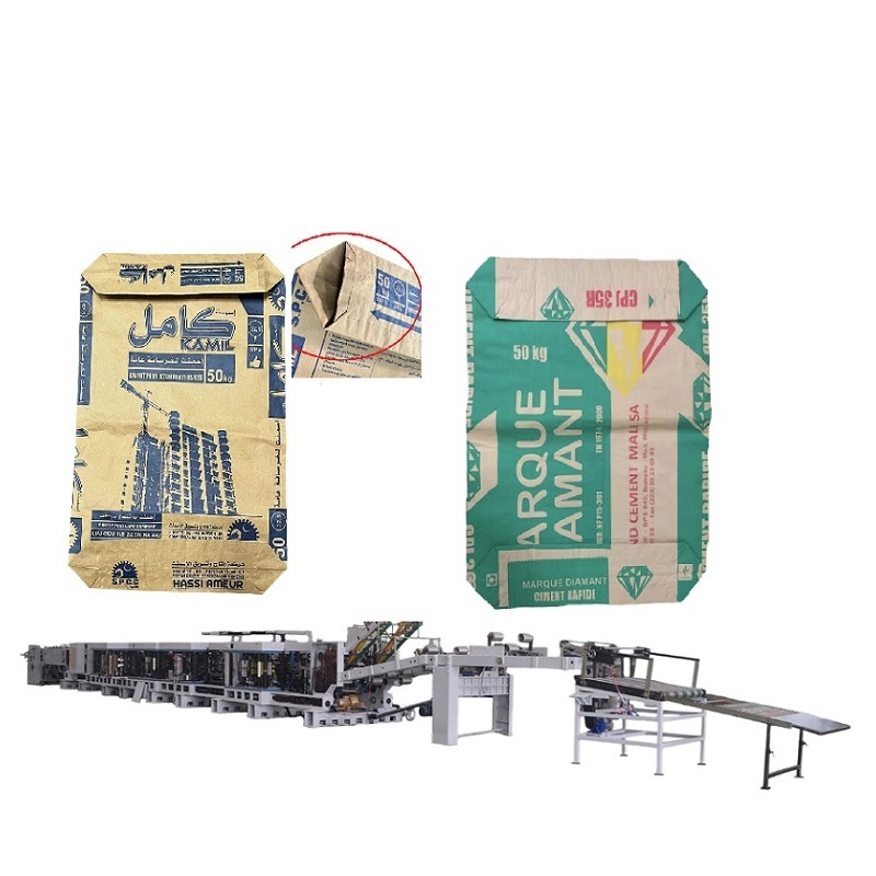 Semi Automatic Cement Paper Bag Making Machine