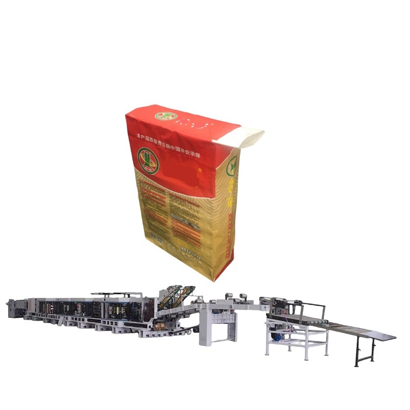Semi Automatic Cement Paper Bag Making Machine