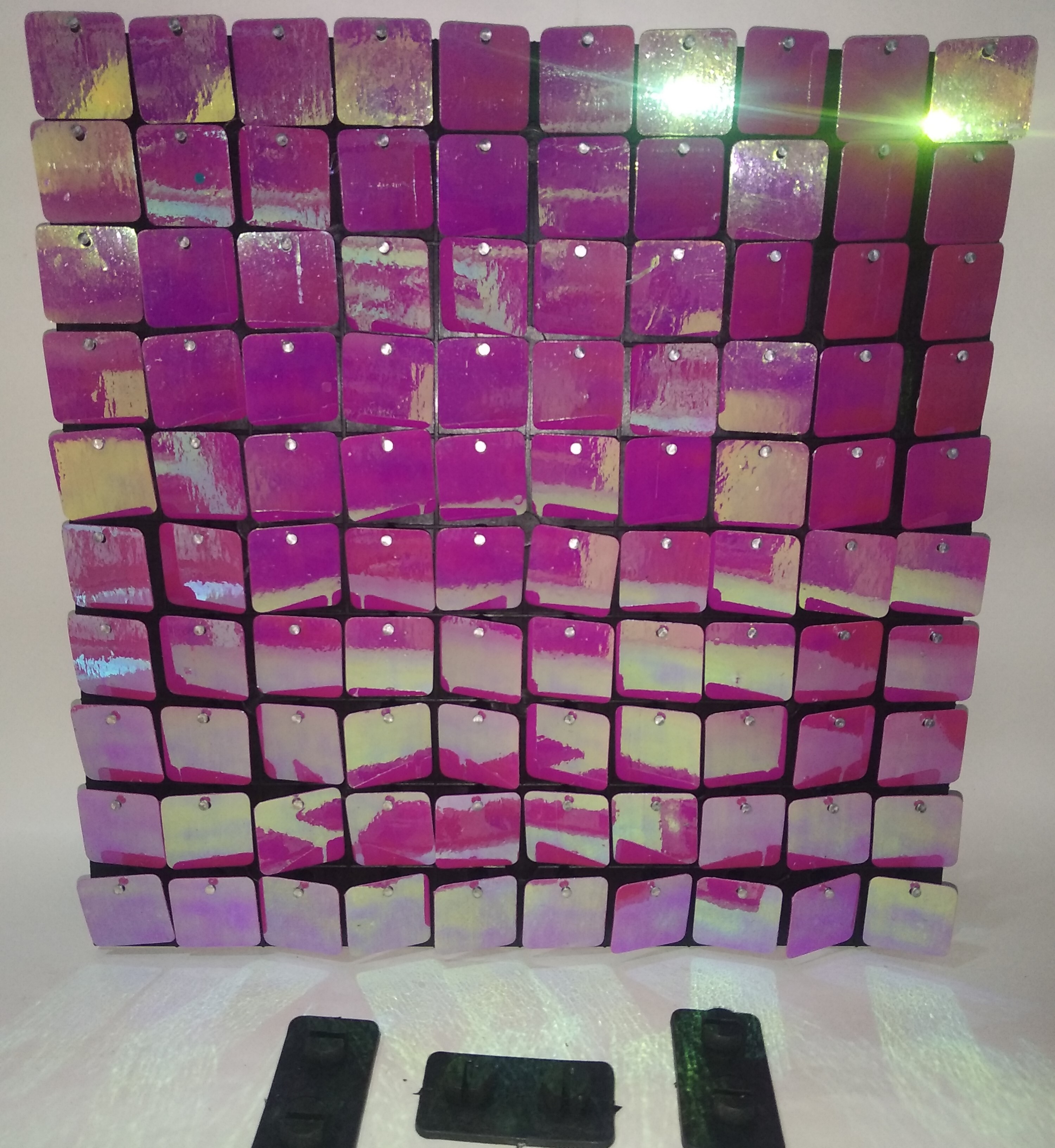 Architectural Sequins Panel Or Sequin Backdrop - Color: Silver