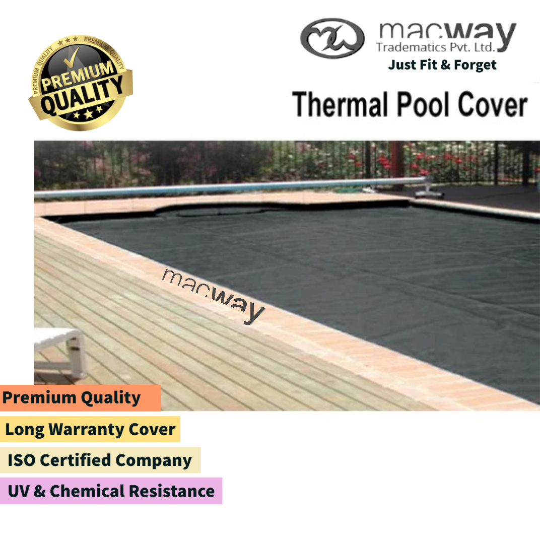 Thermal Pool Cover - Ldpe/pvc, Customized Size And Shape, Blue Bubble Pattern 8-12mm Diameter | Uv & Chemical Resistant, Heavy Duty, Durable, Waterproof