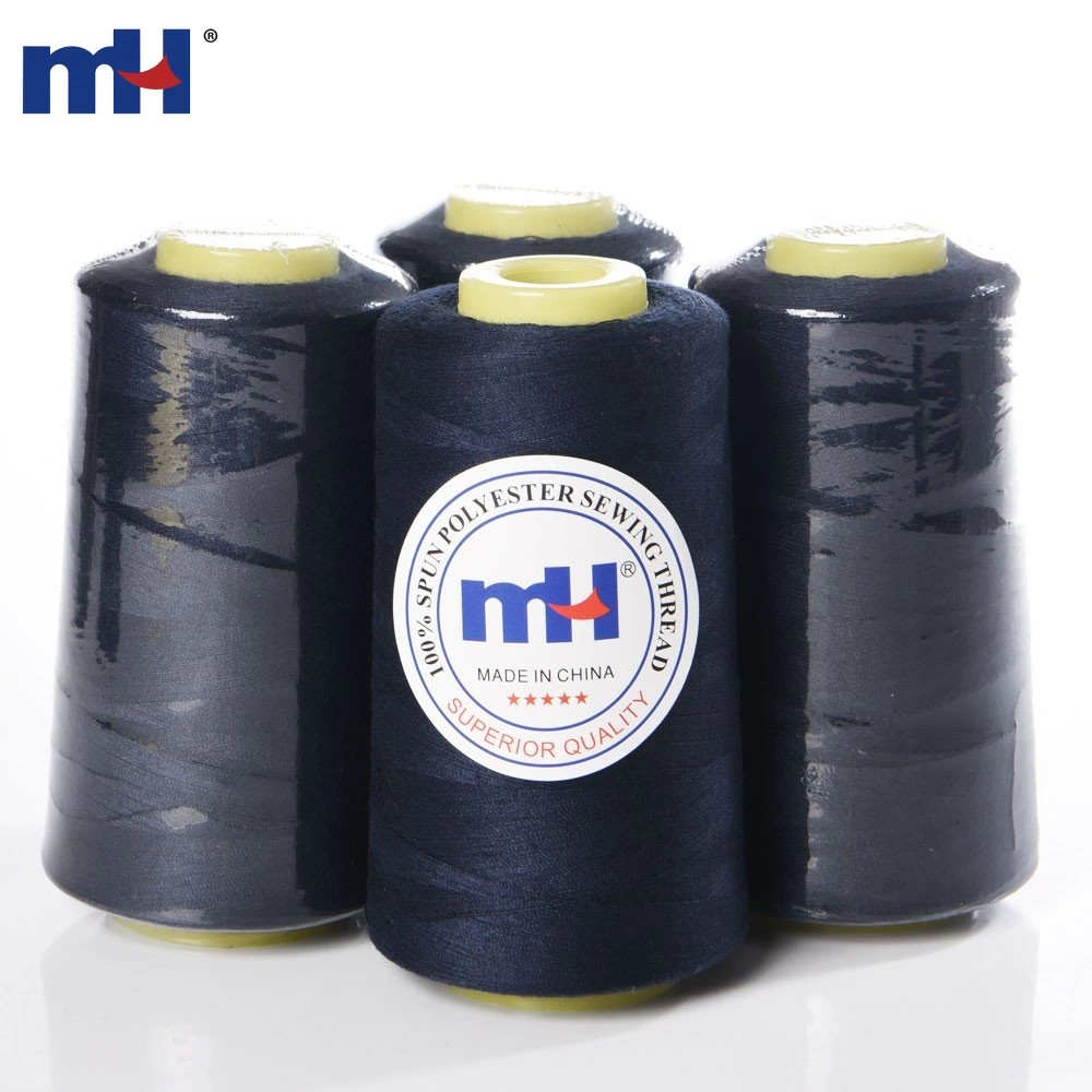 Thread Factory Wholesale 100% Spun Polyester Sewing Thread Multipurpose No Stock Made By Order