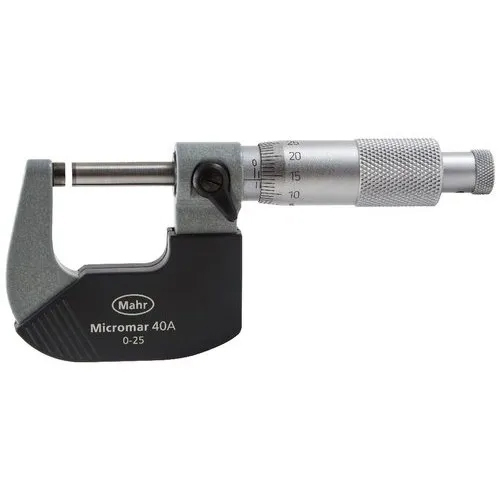 External Micrometers Accuracy: High %