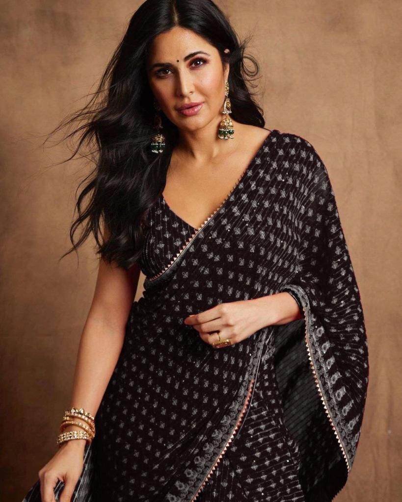 Kaif Printed Georette Saree - Ethnic Region: Indian