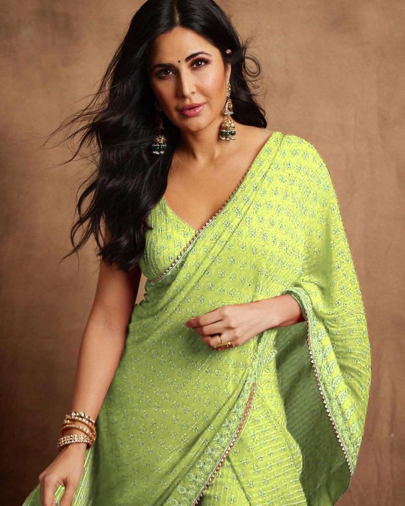 Kaif Printed Georette Saree - Ethnic Region: Indian