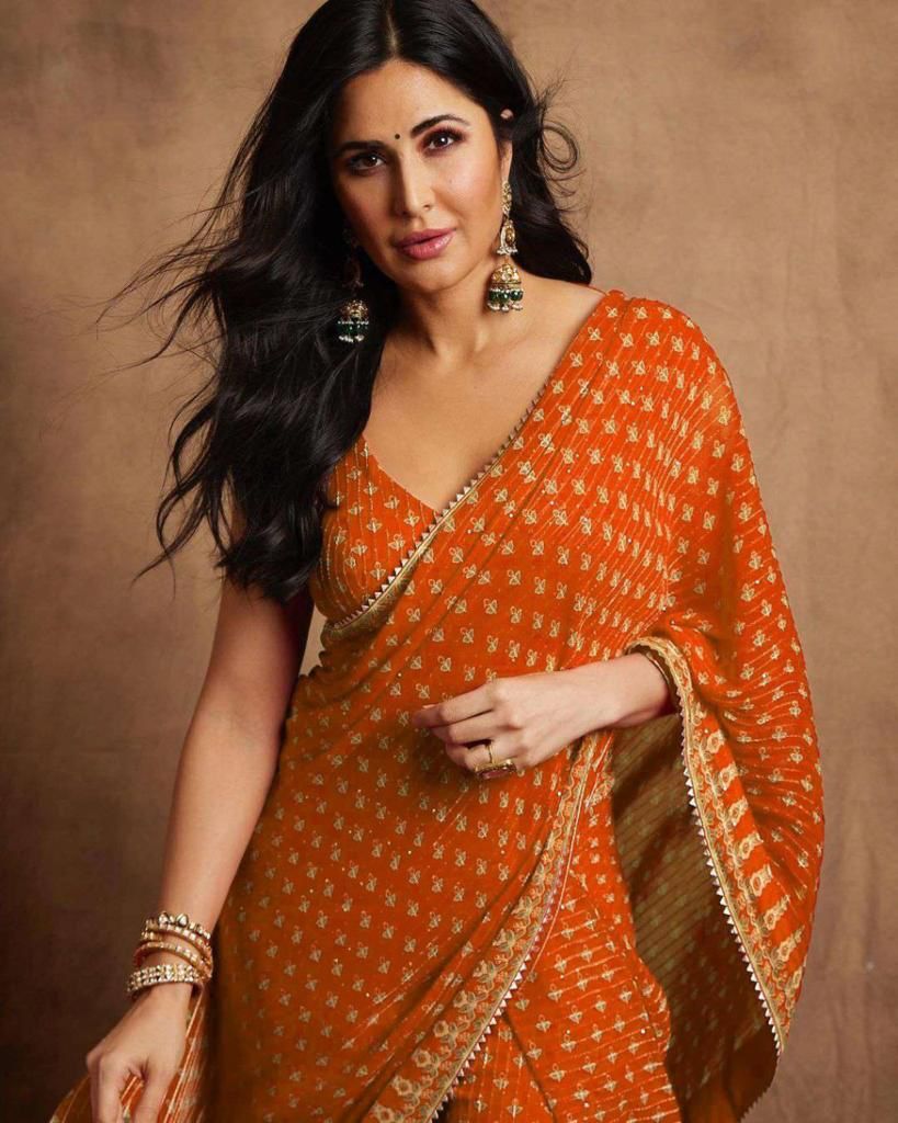 Kaif Printed Georette Saree - Ethnic Region: Indian