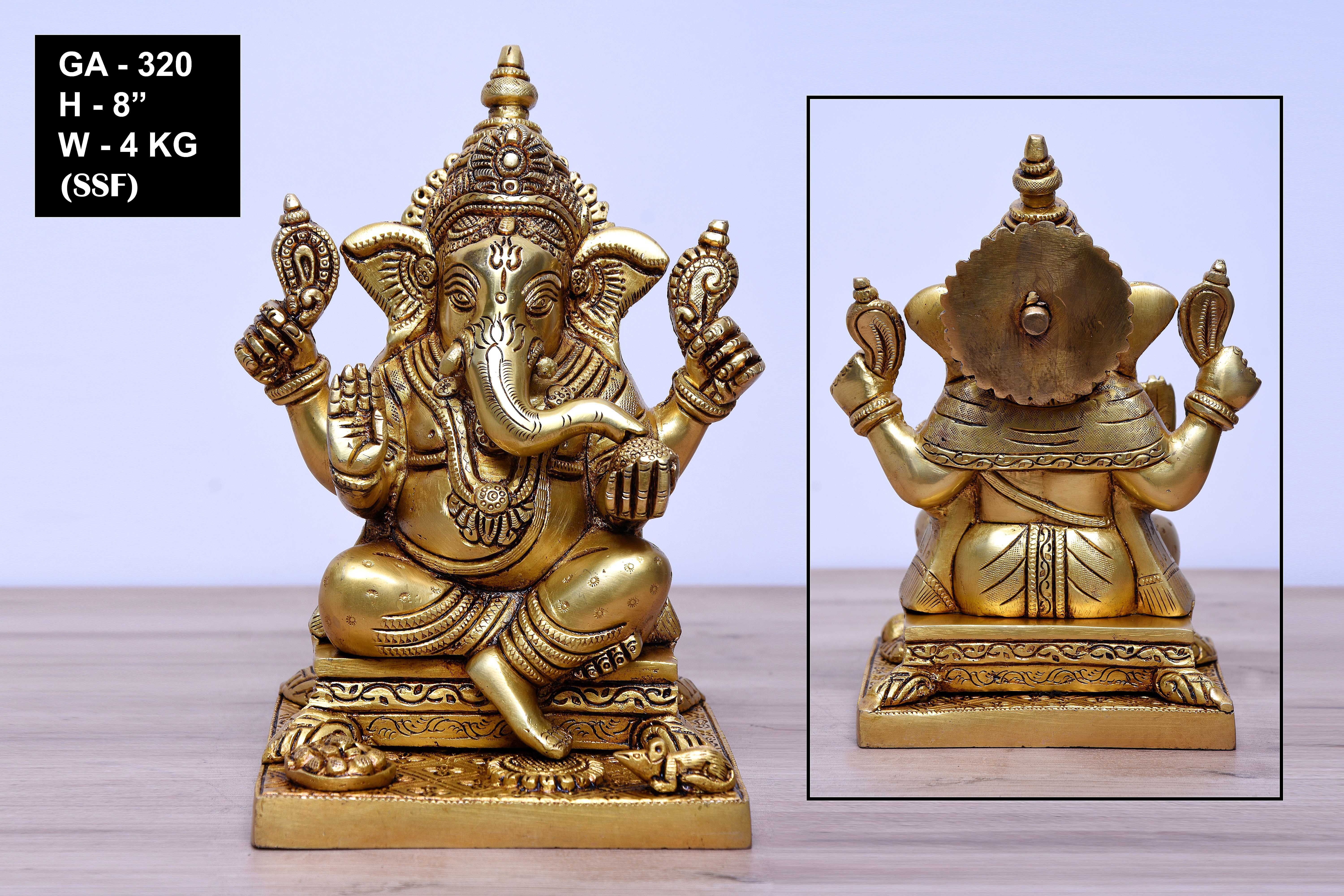Double Choki Ganesh Ji - Finishing: Polishing